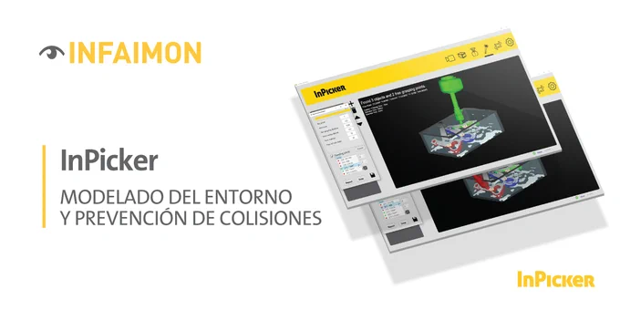 Sistema de bin picking y prevención de colisiones para industria