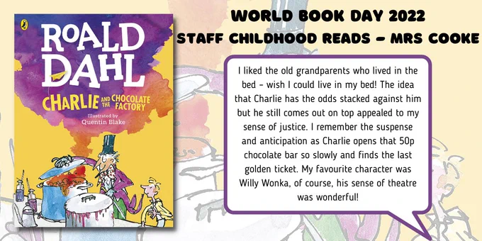 Mrs Cooke's favourite childhood read!