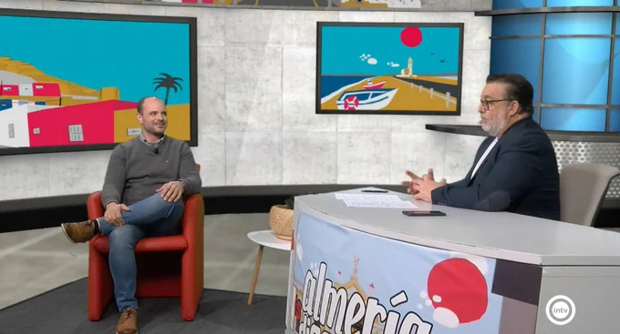 Álvaro Quirós en el programa Almería is Different de Alfredo Casas