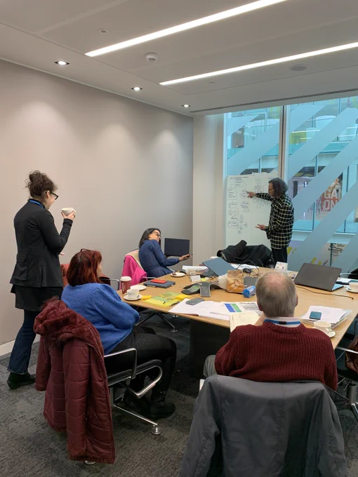 In Birmingham City Centre working on our Compassionate Propositions...what makes a compassionate school?
