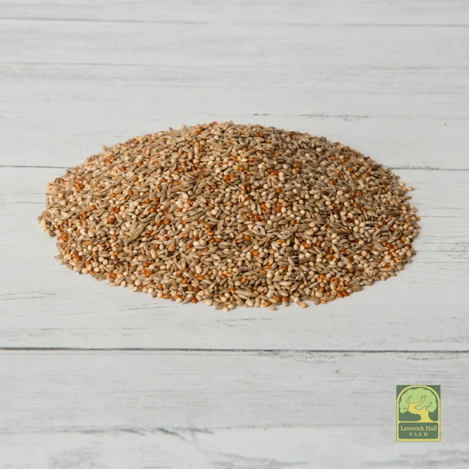 Laverock Hall Farm, Budgie Food