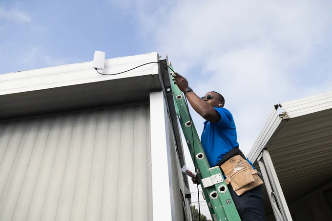 At Kwikbit we use our innovative technology to get folks connected fast and efficiently. We successfully installed our wireless broadband at a mobile home park at Treasure Island in San Francisco and most recently at Alimur Mobile Home Park in Soquel, California. Our fast deployment of wireless services allowed us to connect these residents faster than typical fiber. 