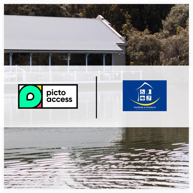 Visuel Collaboration Picto Access et Tourisme et Handicap