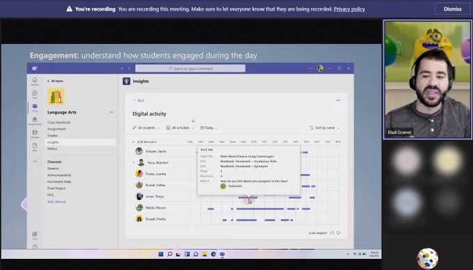 Webinar screenshot