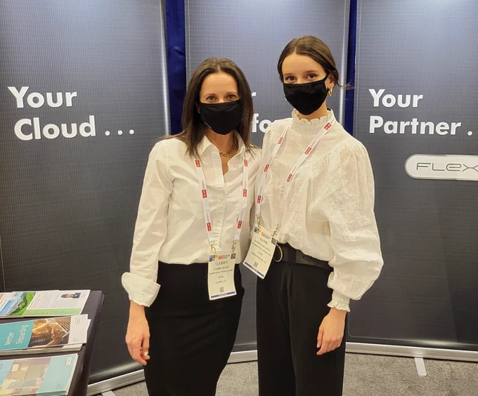 Gabby Bass and Sami Fuelling, FLEX Marketing
