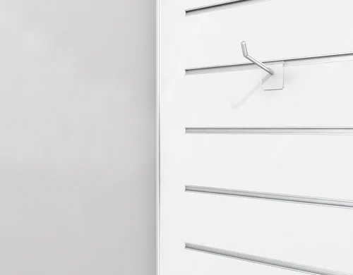 Slatwall shelves