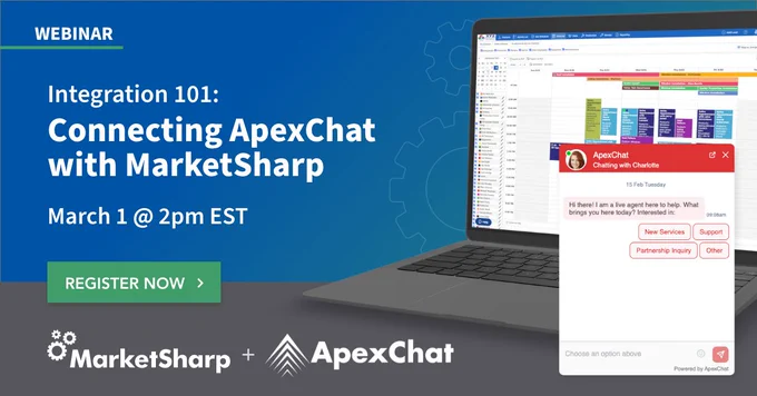Connecting ApexChat with MarketSharp Webinar