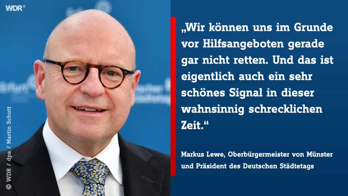 Markus Lewe (CDU), Oberbürgermeister von Münster, beim Deutschen Städtetag.