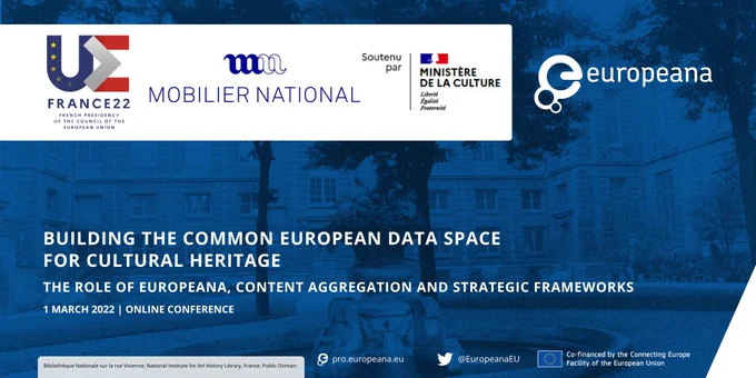 Event visual building the common European data space for cultural heritage