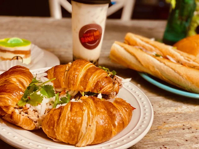 Baguette or croissant Banh mi sandwiches at the new Paris Bánh Mì venue in Tallahassee.
