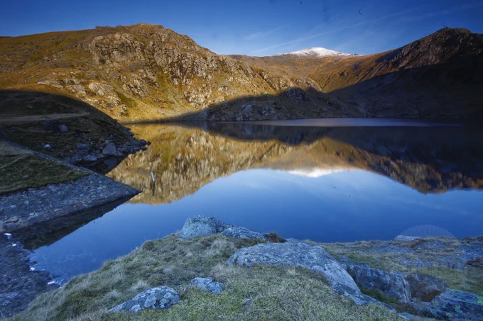 Ffynnon Llugwy landscape