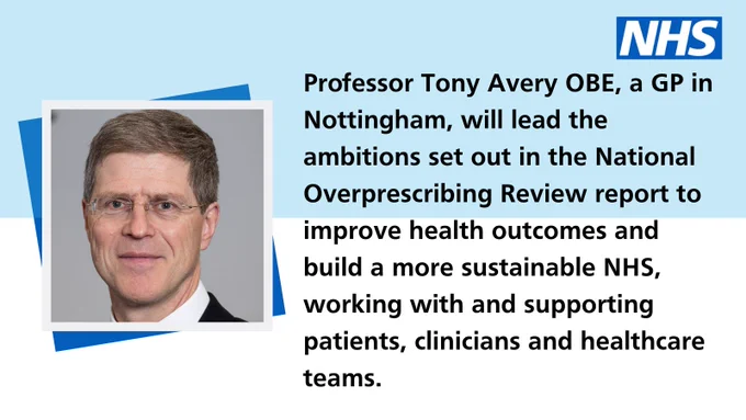 NHS England and NHS Improvement (NHSE&I) has appointed its first National Clinical Director for Prescribing.