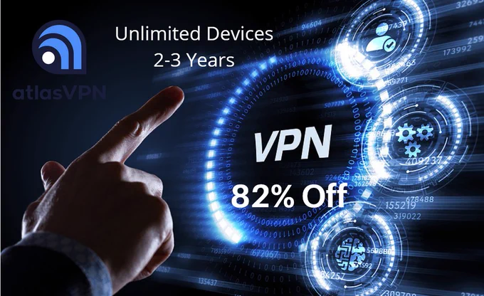 82% Off - Atlas VPN