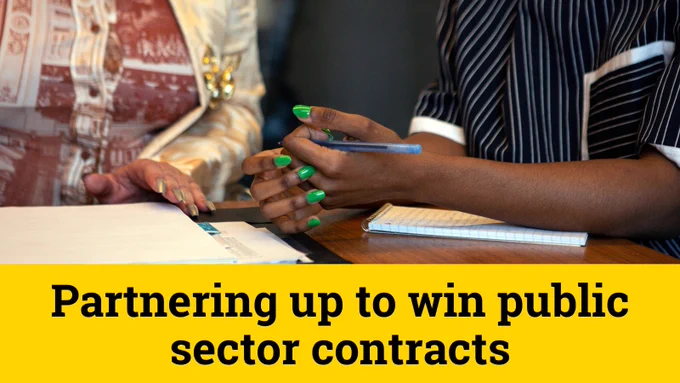Partnering up to win public sector contracts