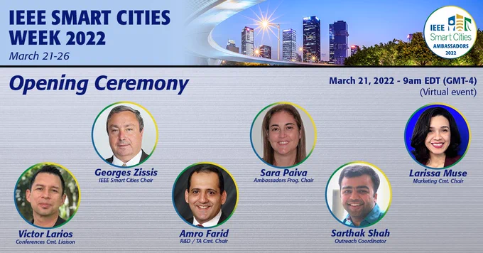 IEEE Smart Cities Week Opening Ceremony