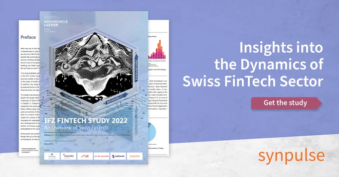 What does the current #FinTech landscape in Switzerland look like? Will the Metaverse help blockchain technology make a breakthrough? How will Swiss banks and FinTech companies exploit the potential of #OpenFinance in Wealth Management aka. #OpenWealth? The answers to these questions and many others are now available in the latest edition of the "IFZ FinTech Study 2022", which is conducted annually by the Institute of Financial Services Zug #IFZ at the Lucerne University of Applied Sciences and Arts.
As a sponsor, we offer you the new study to download! 