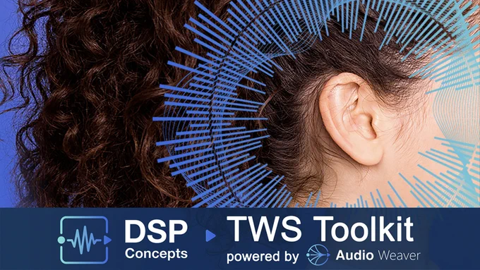 DSP Concepts Launches TWS Toolkit Powered by Audio Weaver
Read More https://audioxpress.com/news/dsp-concepts-launches-tws-toolkit-powered-by-audio-weaver

DSP Concepts announced the availability of a new toolkit for True Wireless Stereo (TWS) earbuds powered by its Audio Weaver development platform. The toolkit features a reference design optimized to run on the Cadence Tensilica HiFi 5 DSP in partnership with Airoha, a MediaTek subsidiary and manufacturer of low-power TWS Systems on Chip (SoCs). The development kit also includes a reference design with a fully operational earbud prototype designed by Knowles.

#audioprocessing #developmentplatform #processingalgorithms