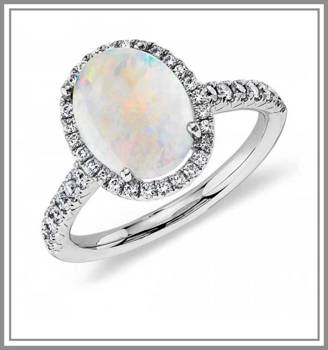 Opal is said to enhance the romance in any married couple’s life. The beauty of the stone has been known to bring out the love and romance in relationships.
https://www.9gem.com/.../opal-diamond-halo-ring-18k-white...
For Customization Queries contact on whatsapp
https://wa.me/919216113377
