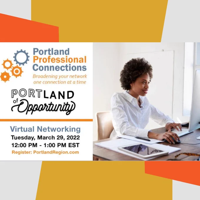 Register at https://www.portlandregion.com/portlandprofessionalconnections.html