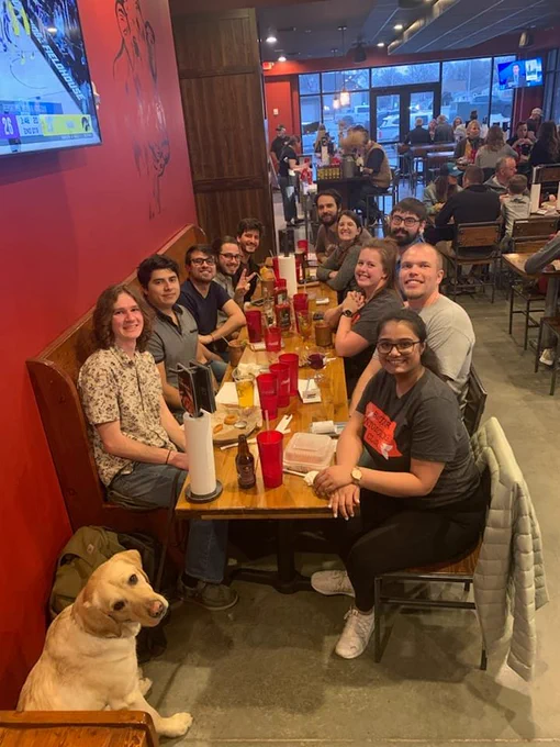 Entomology Graduate Students and Bruner Club members at UNL.