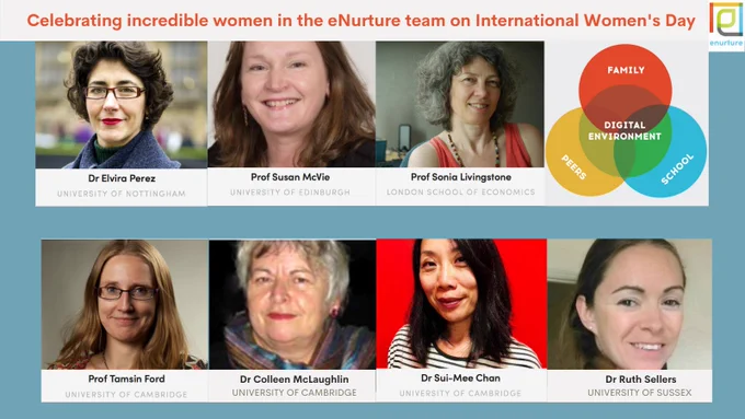 eNurture team on International Women's Day 2022.