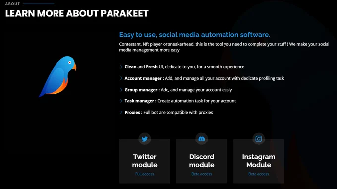 Learn about Parakeet