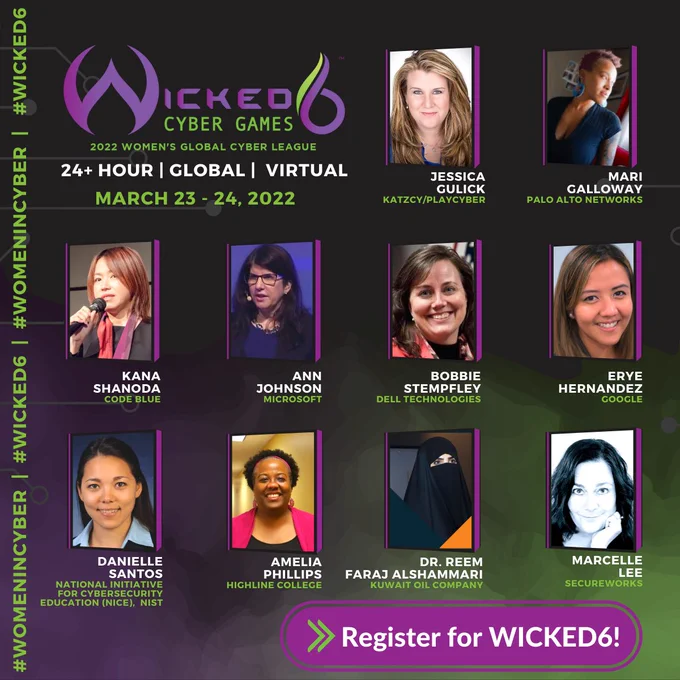 #WICKED6 | #GlobalCyberGames | March 23-24
