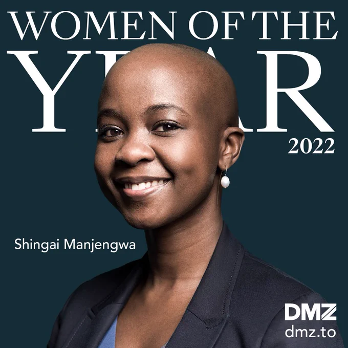 DMZ Woman of the year graphic
