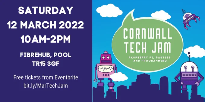 Cornwall Tech Jam Banner 