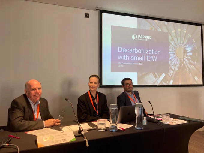 Speaking about waste to energy projects in Poland/Europe/Worldwide, alongside Keith Riley, Executive Director of Hydrogen Utopia, & co-speaker Barthelemy Fourment -Tiru, Paprec, at the Energy from Waste EfW conference in London. 