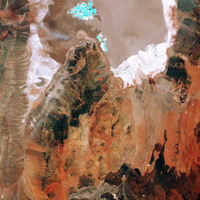 Chile's salt flat