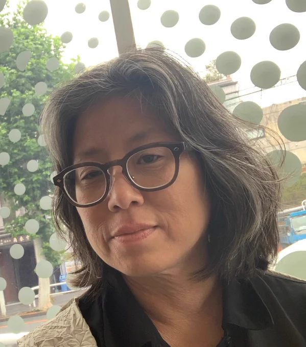 Photograph of filmmaker Grace Lee. Courtesy of Grace Lee.