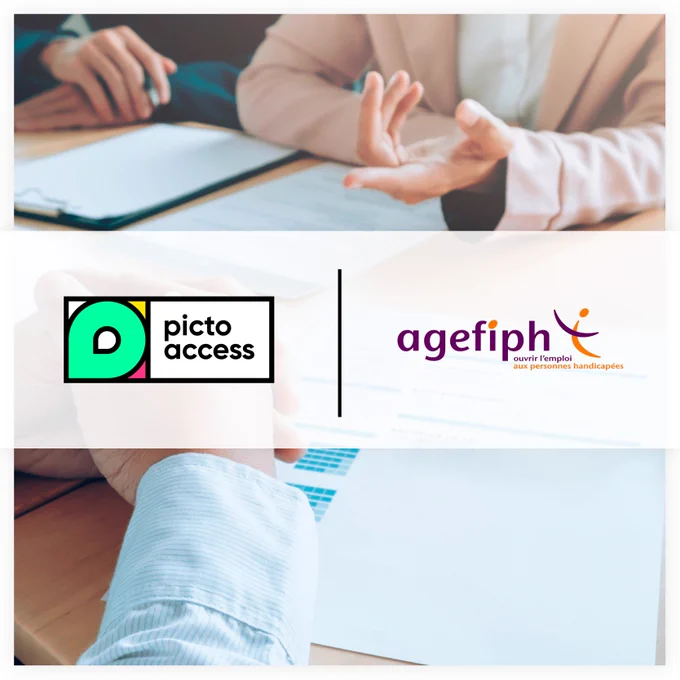visuel partenaire Agefiph et Picto Access 

