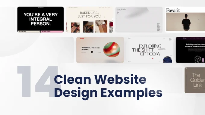 14 Clean website design examples to get inspired