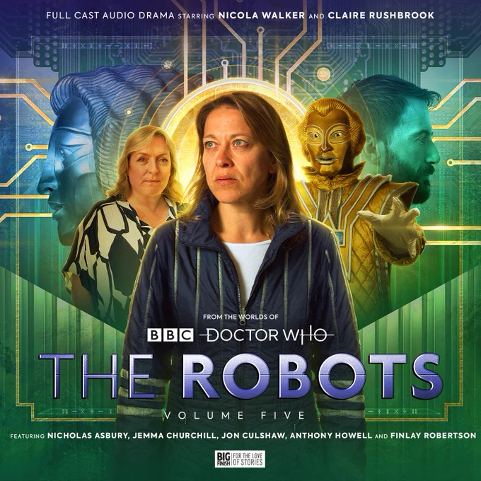 Cover artwork for The Robots volume five