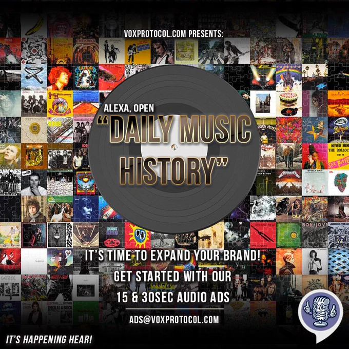 Voxprotocol.com proudly presents - "Alexa, open Daily Music History..."