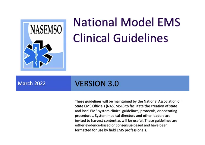  New guidelines have been added to the 2022 edition and with the permission and assistance of the American College of Surgeons – Committee on Trauma, we have included the 2022 National Guideline for the Field Triage of Injured Patients as Appendix IX. 