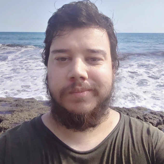 Aran Mathai at Bitcoin Beach, El Zonte, El Salvador