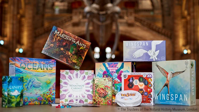 Board Games and Nature at the Natural History Museum, London (Photograph © The Trustees of The Natural History Museum, London)