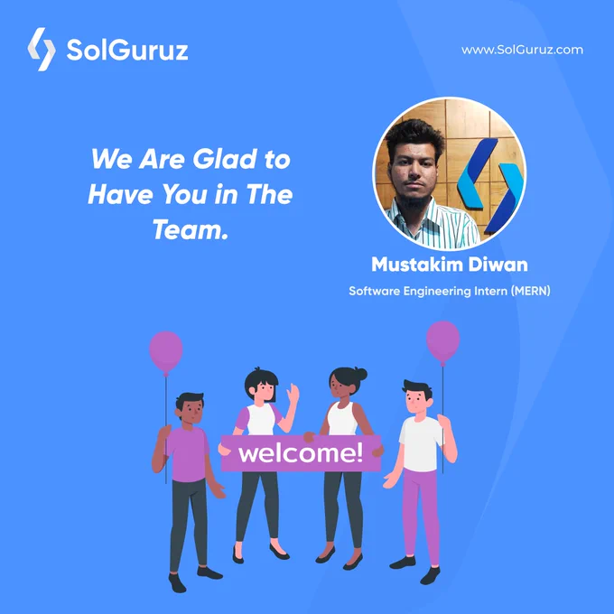 Mustakim Diwan - SolGuruz - MERN Developer