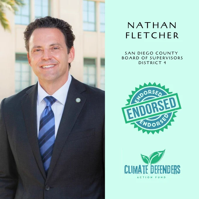 We are pleased to endorse Supervisor Nathan Fletcher