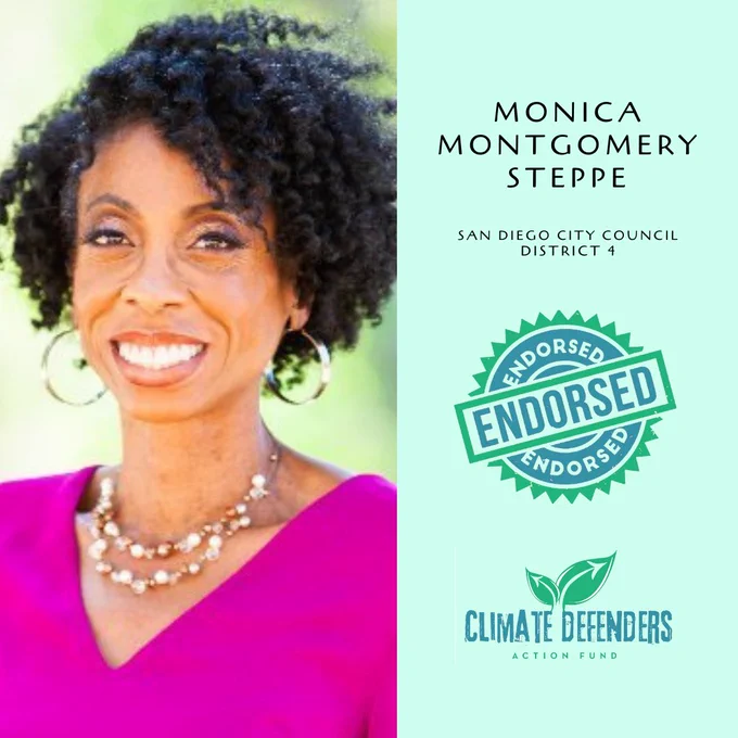 We are pleased to endorse Monica Montgomery Steppe