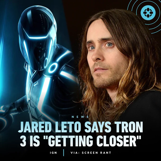 Jared Leto Says Tron 3 Is "Getting Closer"