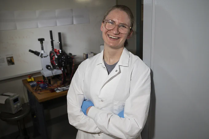 Emma Benjaminson, Mechanical Engineering, College of Engineering, “Predicting Assembly of Nanorobots Built with DNA”
