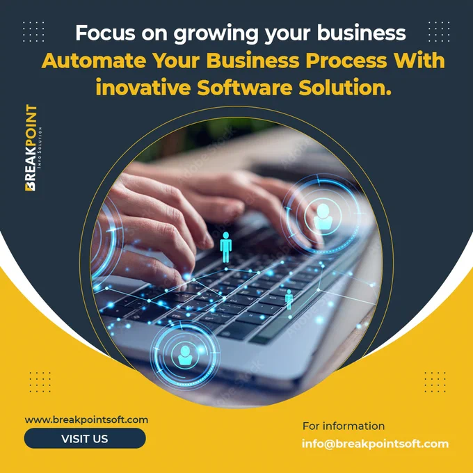 Focus on growing your business. Automate your business process with innovative software development solutions.

We can help you with all your software development requirements to make your business easier to manage. 

Contact us we would love to hear from you and are happy to answer any questions.