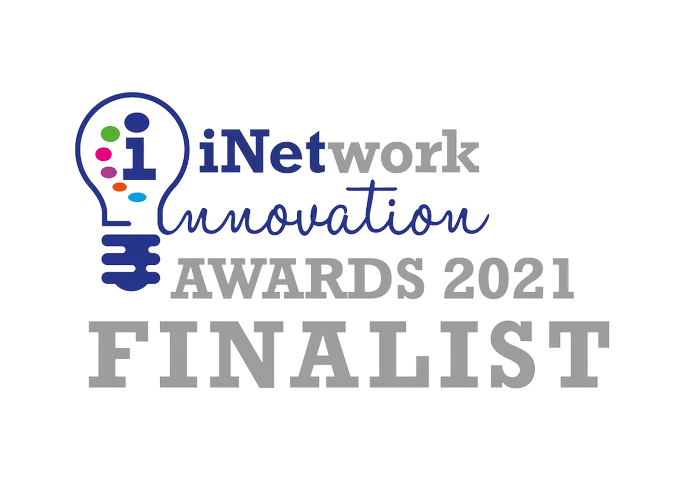 iNetwork Innovation Award finalist 2021 graphic