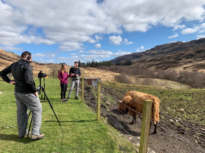 Garrison of Inversnaid on the West Highland Way