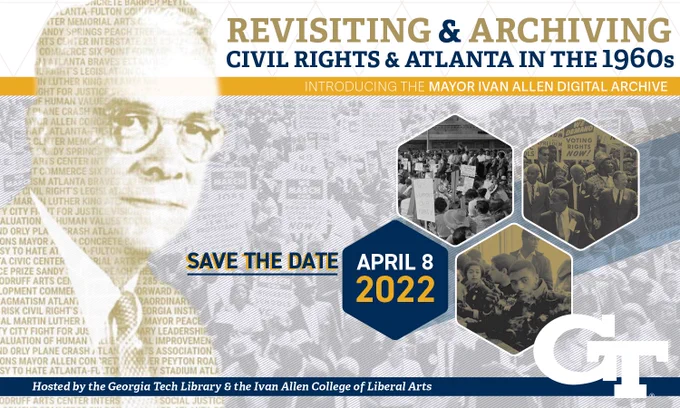 Mayor Ivan Allen Digital Archive virtual launch event April 8, 2022