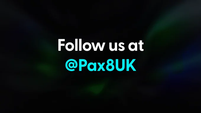 Follow us at Pax8 UK