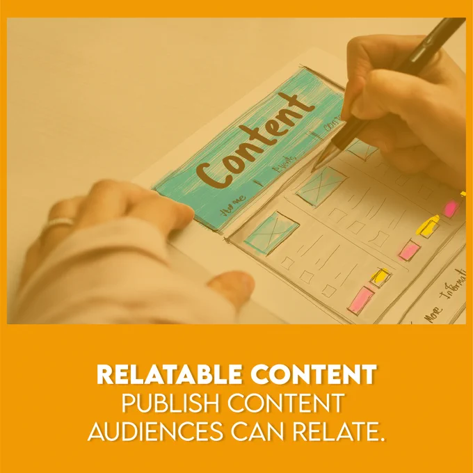 Design and share useful and relevant content || Supportonic
